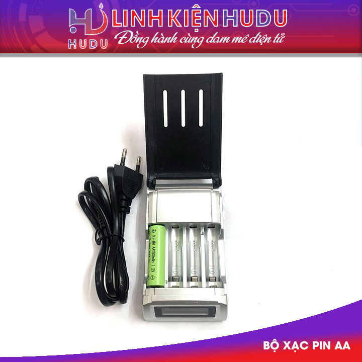 Sạc 4 pin có hiển thị